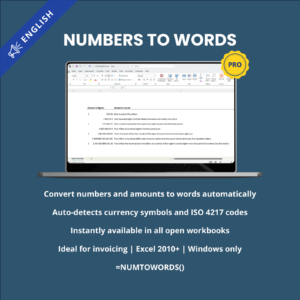 Numbers to words
